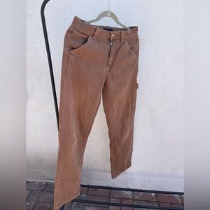 Forever 21 brown carpenter-style jeans, sz 26